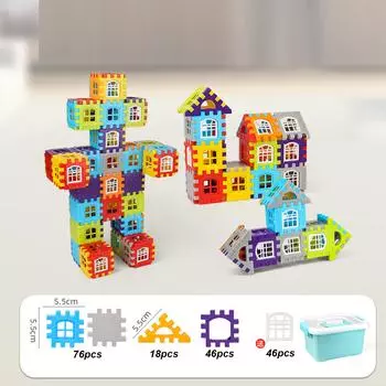 Строительный блок для малышей, игрушка, 3D, большие блоки, строительные наборы, взаимосвязанная головоломка, обучающая игрушка