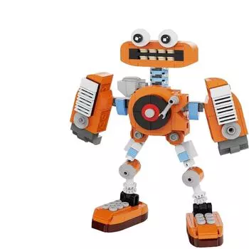 Строительный блок, игрушка для хора, милая поющая группа, детская образовательная, просветительская игрушка-строительный блок One Size