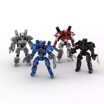 Строительный блок Маленькая игрушка для сборки меха