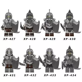 Строительный блок Минифигурка Игрушка Властелин колец Орки Пластиковый строительный блок Кукла 2028#