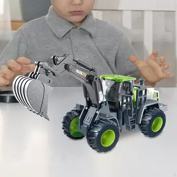 Строительный грузовик, модель автомобиля, инженерная игрушка, коллекционные товары для вечеринок, инженерное дело digger