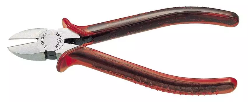Strong nippers with grip 150mm 3.peaks spring/molded NP-150P-S