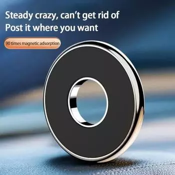 Более сильный магнитный автомобильный держатель для мобильного телефона с автоматической адсорбцией, металлический магнит, многофункциональное крепление, подставка GPS для iPhone 14 13