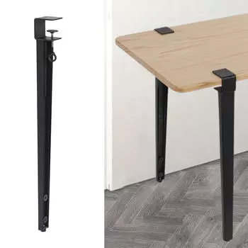 Струбцина для стола, ножка для кофе, регулируемая, сменная, прочная, переносная, металлическая Extends up to 45cm