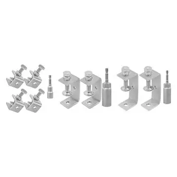 Струбцина из нержавеющей стали C-образная, прочная, фиксированная, зажимная скоба для домашнего ремонта, крепления, сварки, строительства, деревообработки Open Mouth 20 mm