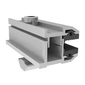 Струбцина панели солнечных батарей поддержки панели солнечных батарей алюминиевый сплав 80*36*28.6mm 1pc