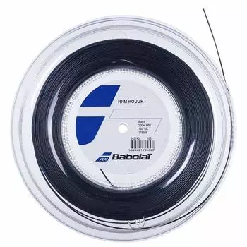 Струна Babolat Tennis Gut RPM ROUGH RPM Rough 200m Roll Roll Gut 243140 чёрный