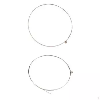 Струна для народной акустической гитары на запасные части 1-я 2-я