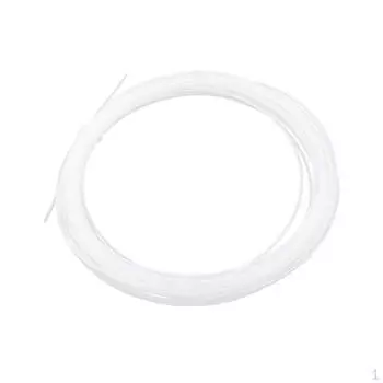 Струна для теннисной ракетки, высокая, эластичная леска - белая, 12 м