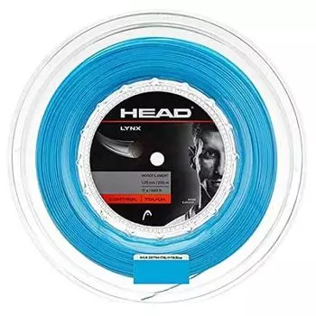 Струна Head Lynx Ролик 200 м Теннисная Полиэстеровая Струна Lynx Синяя (Головная строка) Калибр 1,20 мм [Б/у] синий