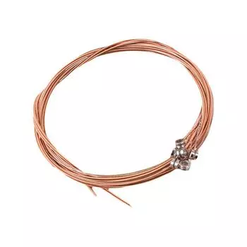 Струны для акустической гитары 6 шт./комплект струны из чистой меди классические укулеле 1-6 народная акустическая проволока Bas Q4P1 B-onesize