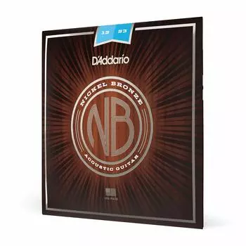 Струны для акустической гитары D Addario, никель-бронзовые, светлые .012-.053 NB1253 []