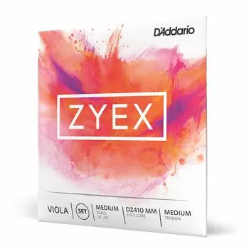 Струны для альта Zyex Set Medium Scale DZ410 MM Medium Tension D Addario []