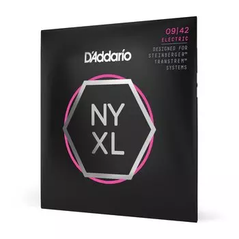 Струны для электрогитары D Addario NYXL с двойным шариковым наконечником, суперлегкие, .009-.042 NYXLS0942 []