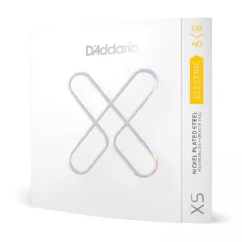 Струны для электрогитары D Addario XS Coated Strings Nickel Super Light Top/Regular Bottom .009-.046 XSE0946 [Оригинальный отечественный продукт]