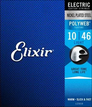 Струны для электрогитары Elixir POLYWEB Light .010-.046 #12050 []