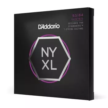 Струны для электрогитары NYXL Custom Light 7 струн NYXL09564SB D Addario .strandberg .0095-.064 []