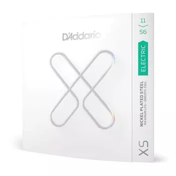 Струны для электрогитары XS с покрытием из никеля Средние Тяжелый низ XSE1156 D Addario Верх/Экстра .011-.056 [ ]