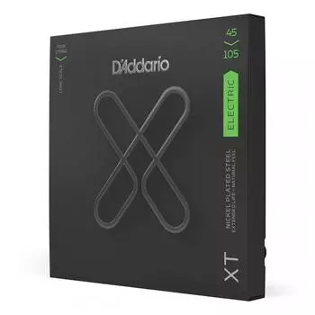 Струны для бас-гитары D Addario XT с покрытием, длинная мензура .045-.105 XTB45105