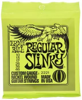 Струны для гитары ERNIE BALL Regular 12 Sets 2221 REGULAR SLINKY 12SET [Подлинные] (10-46)