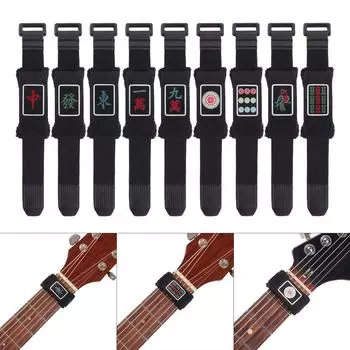 Струны для гитары Muter Накладка на гриф Помощник Muter Гитарная лента для балок Накладка на гриф Muting Wrap Гитарная струна Mute Шумоподавитель A