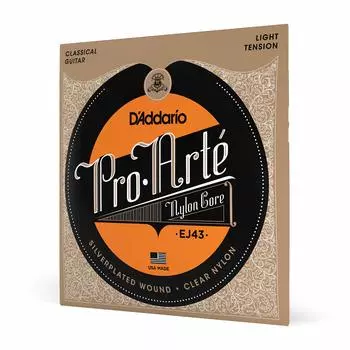 Струны для классической гитары D Addario Pro Arte SilverClear Light EJ43 []