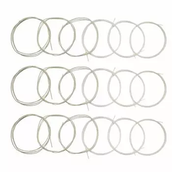 Струны для классической гитары из прозрачного нейлона, 3 шт. полный комплект