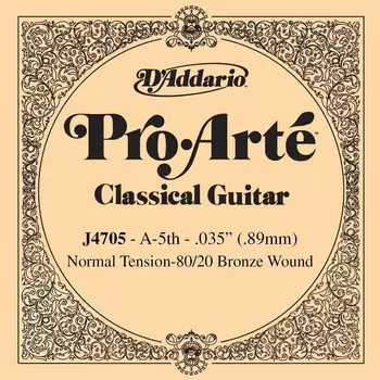 Струны для классической гитары Pro Arte J4705 набор из 5 D Addario A-5th []