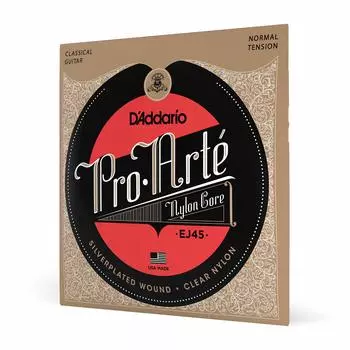 Струны для классической гитары Pro Arte Normal EJ45 D Addario Silver/Clear []