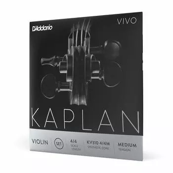 Струны для скрипки Kaplan Vivo Set KV310 среднего натяжения D Addario 4/4M []