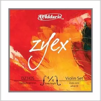 Струны для скрипки Zyex Set DZ310S среднего натяжения D Addario 4/4M []