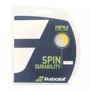Струны для тенниса Babolat Gut RPM HURRICANE RPM Hurricane 12 м, одинарная струна 241141 [совместимо с почтовой рассылкой]