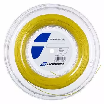 Струны для тенниса Babolat Gut RPM HURRICANE RPM Hurricane 200 м рулон 243141