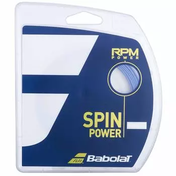 Струны для тенниса Babolat Gut RPM POWER RPM Power Single Tension 241139 электрический синий