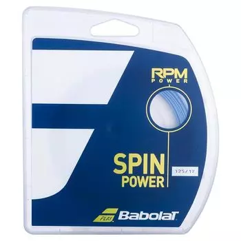 Струны для тенниса Babolat Gut RPM POWER RPM Power Single Tension 241139 электрический синий