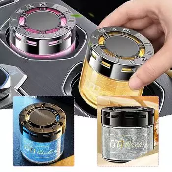 Струящийся песок твердый аромат 2024 новый автомобильный ароматерапевтический освежитель для автомобиля логотип на конце автомобиля воздушное украшение ароматерапия высокое сиденье автомобиля N1R6