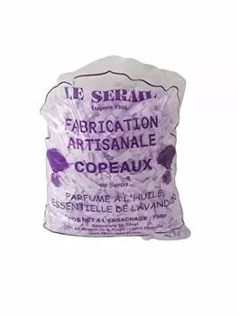 Стружка из марсельского мыла с ароматом лаванды 750 г Мыльные хлопья для белья, деликатного белья