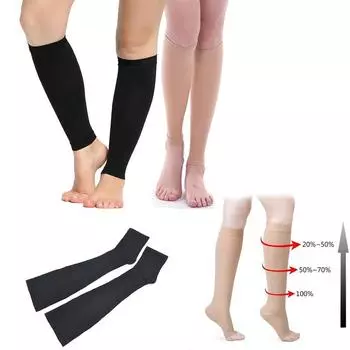 Sttz-Kniestrmpfe STARKE KOMPRESSION Sttzstrmpfe Offene Und Gesch A-S белый