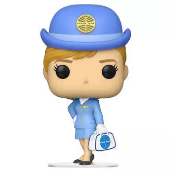 Стюардесса Pan Am с белой сумкой! винил