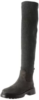 STUART Длинные сапоги вязаные длинные сапоги 6530 GYS [JILL SHOE] толстая подошва