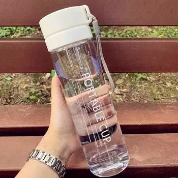 Студенческая чашка Yousheng, 800 мл, термостойкая, большая вместимость, герметичная ручка, без запаха, наполнение водой, легко чистящаяся чашка для воды 800ML чёрный