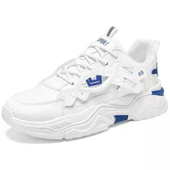 Студенческая обувь для увеличения роста, всесезонная, новая, на толстой подошве, мужская повседневная спортивная обувь, мягкая подошва, удобная обувь для бега на открытом воздухе 39