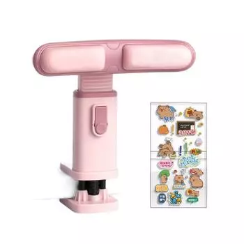 Студенческая подставка для письма капибара с регулируемой высотой, детская подставка для письма, письменный стол Pink Clip