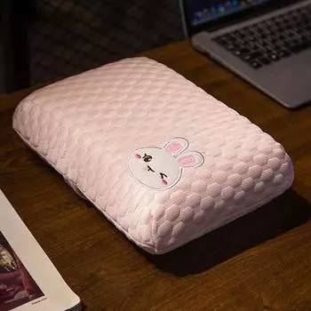 Студенческая подушка для сна Офисная летняя прохладная подушка для сна с ледяными бобами Детская детская кровать для сна Маленькая подушка 32*23cm0.34kg