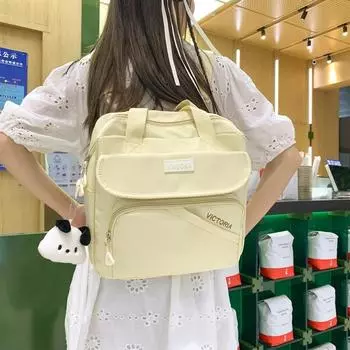 Студенческая школьная сумка, ручная сумка через плечо, сумка-трамвай для учащихся начальной и средней школы, сумка через плечо синий