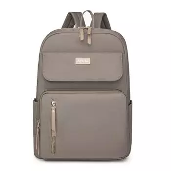 Студенческая школьная сумка женский нейлоновый рюкзак хаки