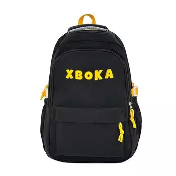 Студенческая школьная сумка, женский рюкзак большой емкости, компьютерный дорожный рюкзак Small чёрный