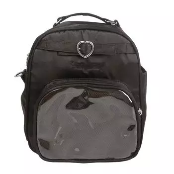 Студенческая сумка кроссбоди большой вместимости, женский рюкзак, сумка на плечо для поездок чёрный