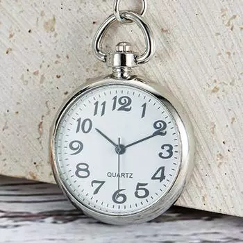 Студенческие цифровые римские карманные часы, креативные кварцевые карманные часы в стиле ретро, серебряные карманные часы для медсестры