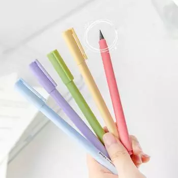 Студенческие канцелярские принадлежности, инструмент для рисования, карандаши для эскизов HB, волшебные карандаши, ручка для письма, вечные карандаши красный